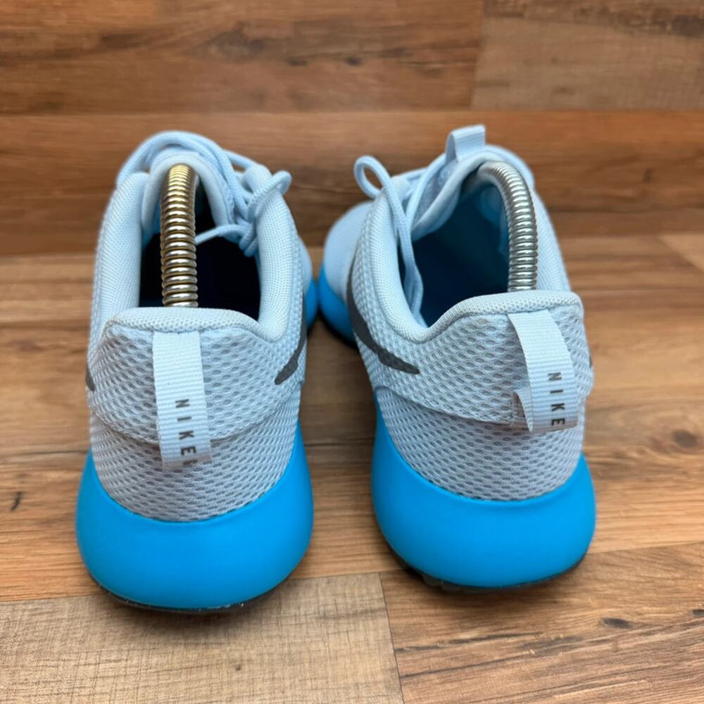 Nike Roshe 2 G Spikeless Golf Men's Size 7.5 Blue Lightning Gray Lace Up Shoes - Picture 6 of 7